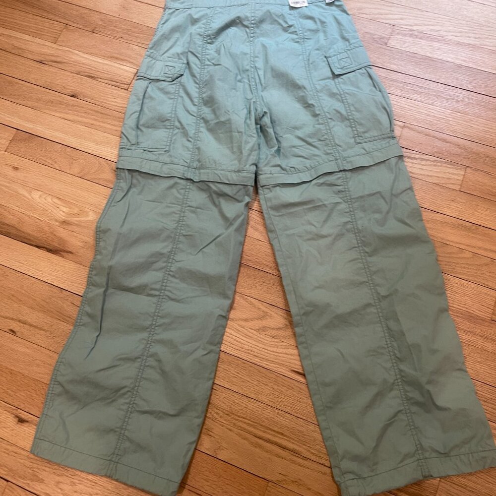 035 Levis X Free People Convertible Cargo Pants in Jade NWT Size 28 - Picture 7 of 12